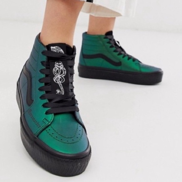 Vans x Harry Potter Sk8-Hi Platform Dark Arts Sneaker Size 8.5 Women - Picture 1 of 12
